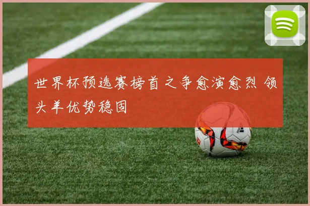 世界杯预选赛榜首之争愈演愈烈 领头羊优势稳固